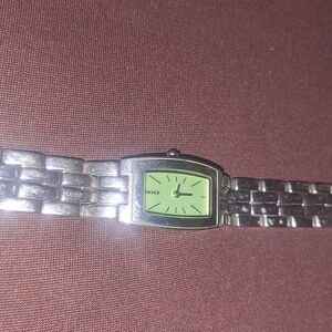 DKNY 925 Small Watch with Pearl Green Dial *Needs Battery*
